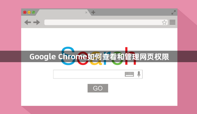 Google Chrome如何查看和管理网页权限1