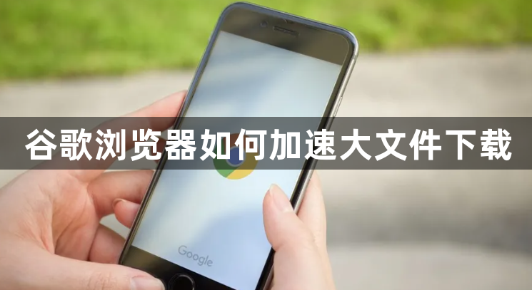谷歌浏览器如何加速大文件下载1