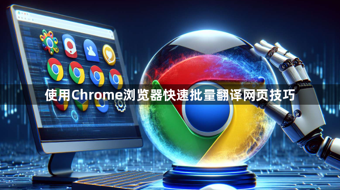 使用Chrome浏览器快速批量翻译网页技巧1