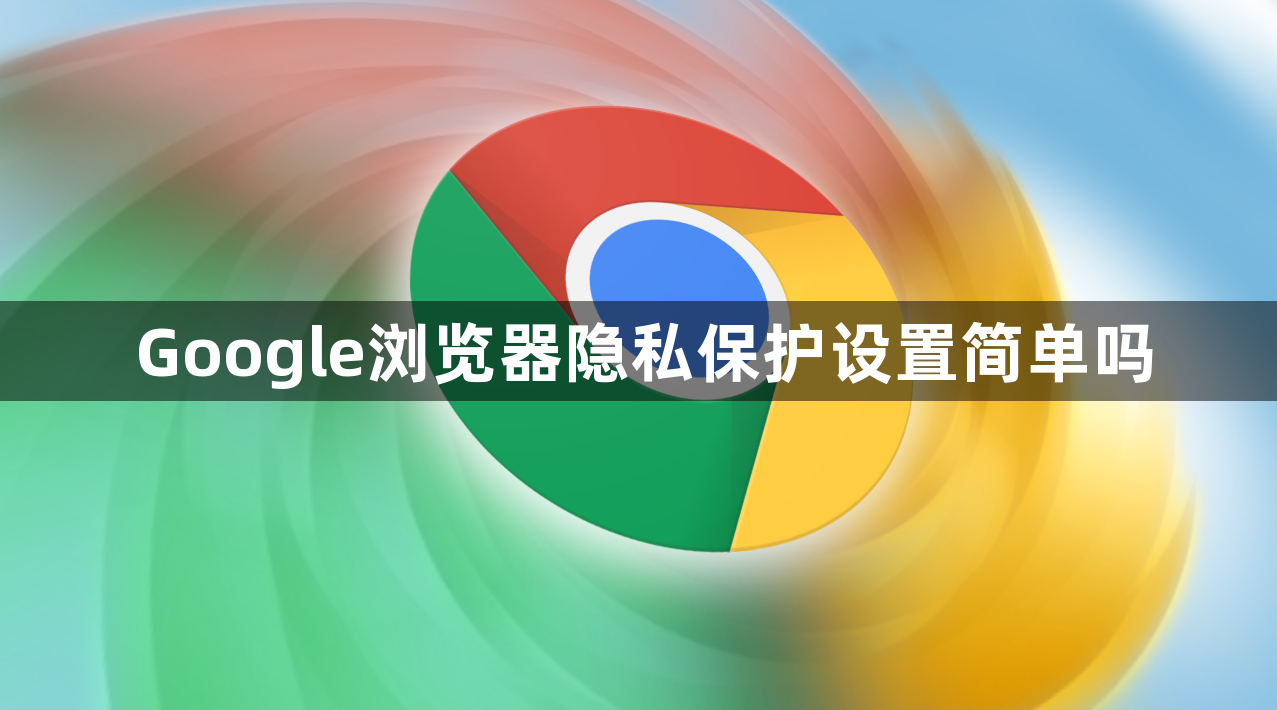 Google浏览器隐私保护设置简单吗1