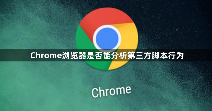 Chrome浏览器是否能分析第三方脚本行为1