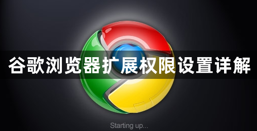 谷歌浏览器扩展权限设置详解1