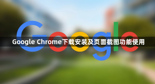 Google Chrome下载安装及页面截图功能使用1