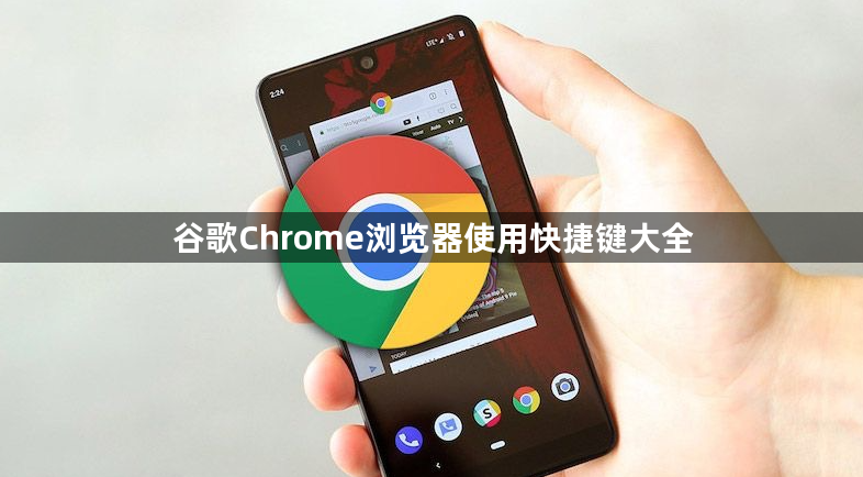 谷歌Chrome浏览器使用快捷键大全1
