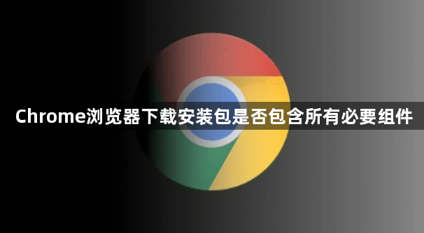 Chrome浏览器下载安装包是否包含所有必要组件1