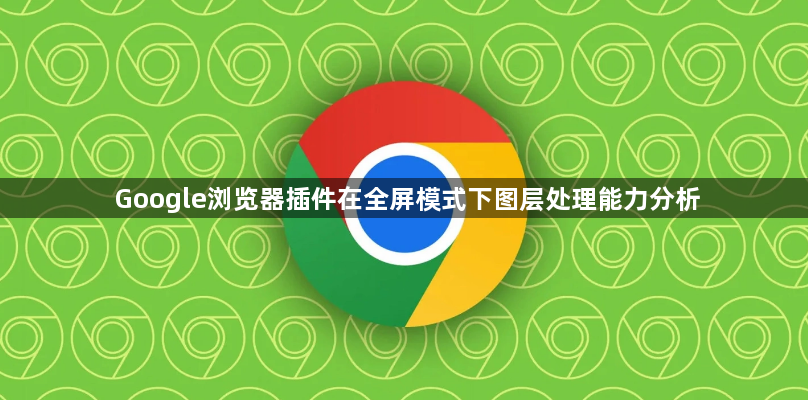 Google浏览器插件在全屏模式下图层处理能力分析1