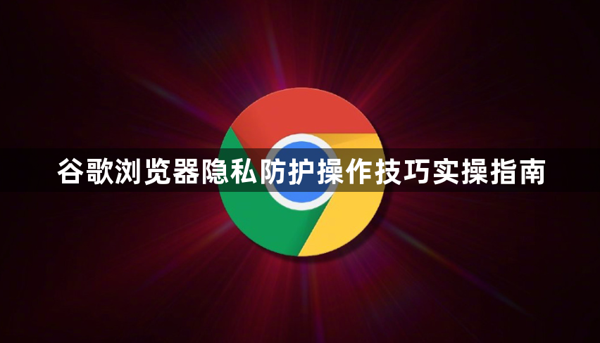 谷歌浏览器隐私防护操作技巧实操指南1