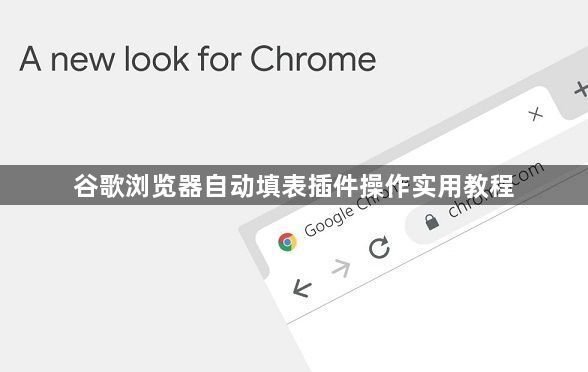 谷歌浏览器自动填表插件操作实用教程1