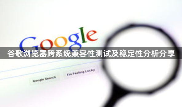 谷歌浏览器跨系统兼容性测试及稳定性分析分享1