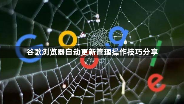 谷歌浏览器自动更新管理操作技巧分享1