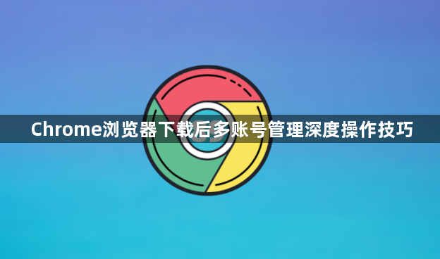 Chrome浏览器下载后多账号管理深度操作技巧1
