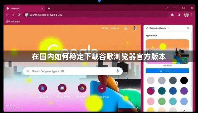 在国内如何稳定下载谷歌浏览器官方版本1