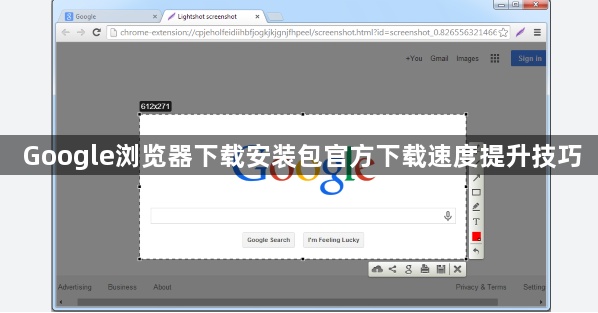 Google浏览器下载安装包官方下载速度提升技巧1