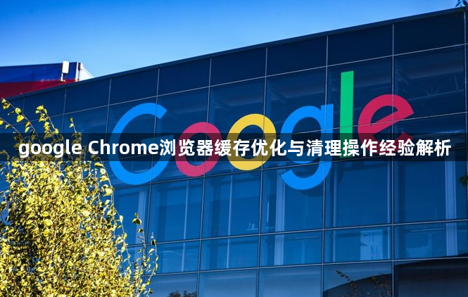 google Chrome浏览器缓存优化与清理操作经验解析1
