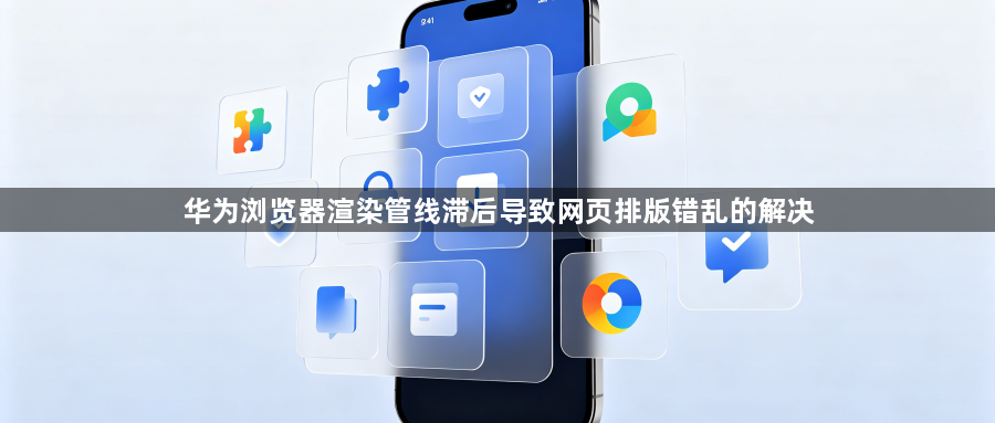 华为浏览器渲染管线滞后导致网页排版错乱的解决1