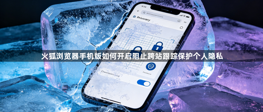 火狐浏览器手机版如何开启阻止跨站跟踪保护个人隐私1