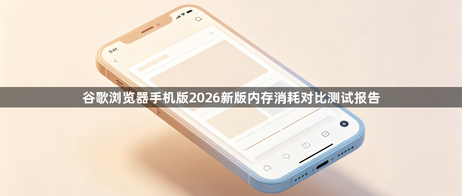 谷歌浏览器手机版2026新版内存消耗对比测试报告1