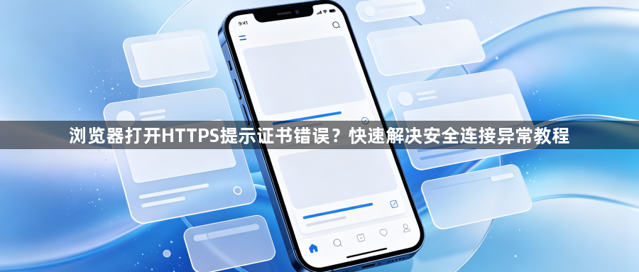 浏览器打开HTTPS提示证书错误?快速解决安全连接异常教程1