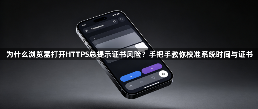 为什么浏览器打开HTTPS总提示证书风险?手把手教你校准系统时间与证书1