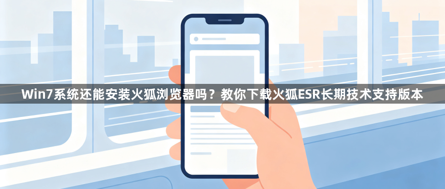 Win7系统还能安装火狐浏览器吗?教你下载火狐ESR长期技术支持版本1