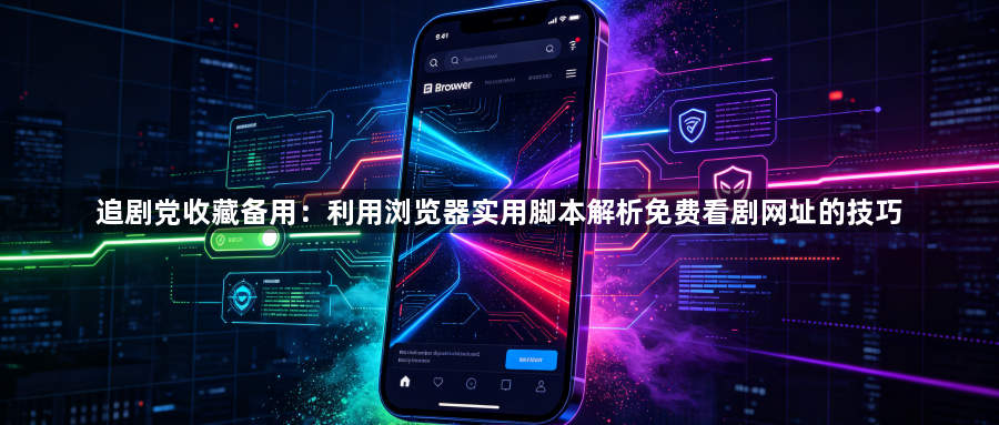 追剧党收藏备用：利用浏览器实用脚本解析免费看剧网址的技巧1