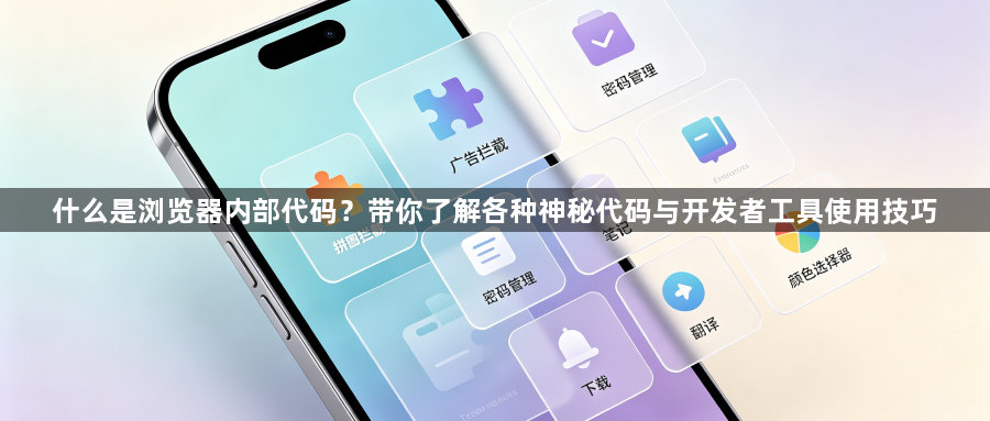 什么是浏览器内部代码？带你了解各种神秘代码与开发者工具使用技巧1