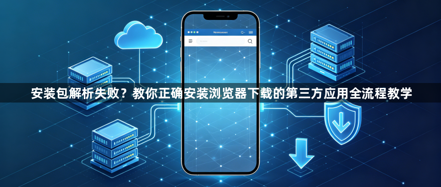 安装包解析失败？教你正确安装浏览器下载的第三方应用全流程教学1