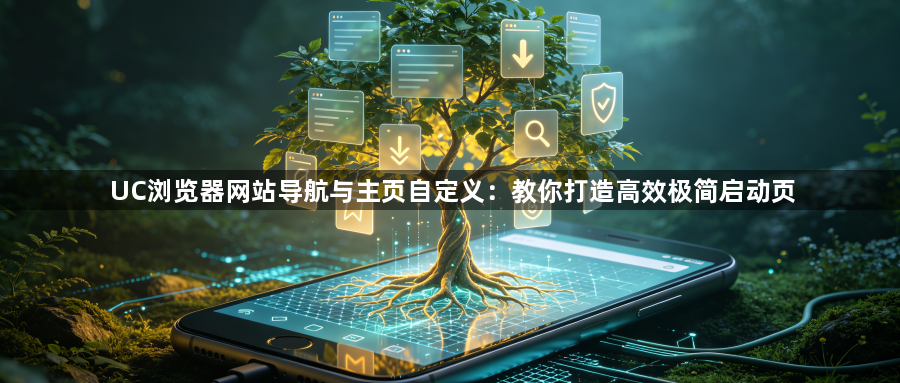 UC浏览器网站导航与主页自定义：教你打造高效极简启动页1