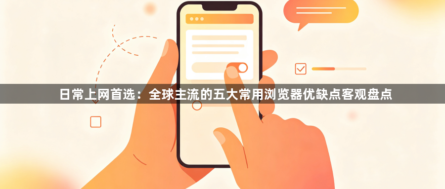日常上网首选：全球主流的五大常用浏览器优缺点客观盘点1