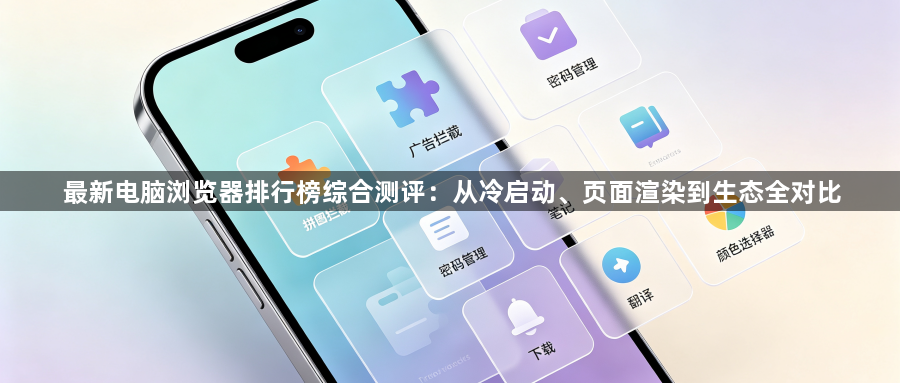 最新电脑浏览器排行榜综合测评：从冷启动、页面渲染到生态全对比1