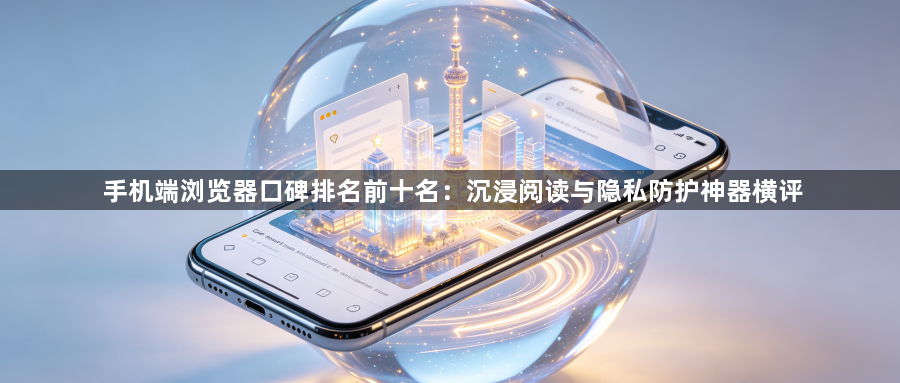 手机端浏览器口碑排名前十名：沉浸阅读与隐私防护神器横评1