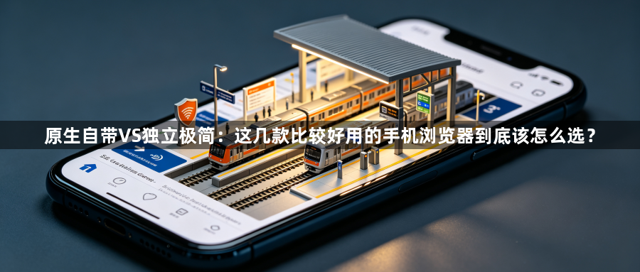 原生自带VS独立极简：这几款比较好用的手机浏览器到底该怎么选？1